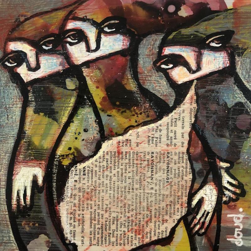 Painting C'est meilleur à Troyes by Doudoudidon | Painting Raw art Life style Acrylic