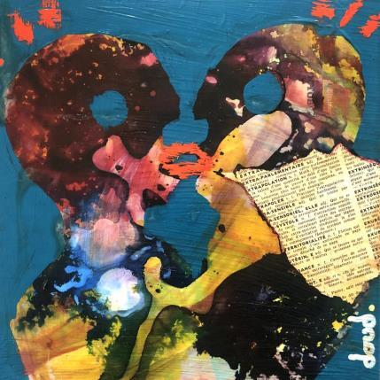 Painting Bizoï by Doudoudidon | Painting Raw art Acrylic Life style, Nude, Pop icons