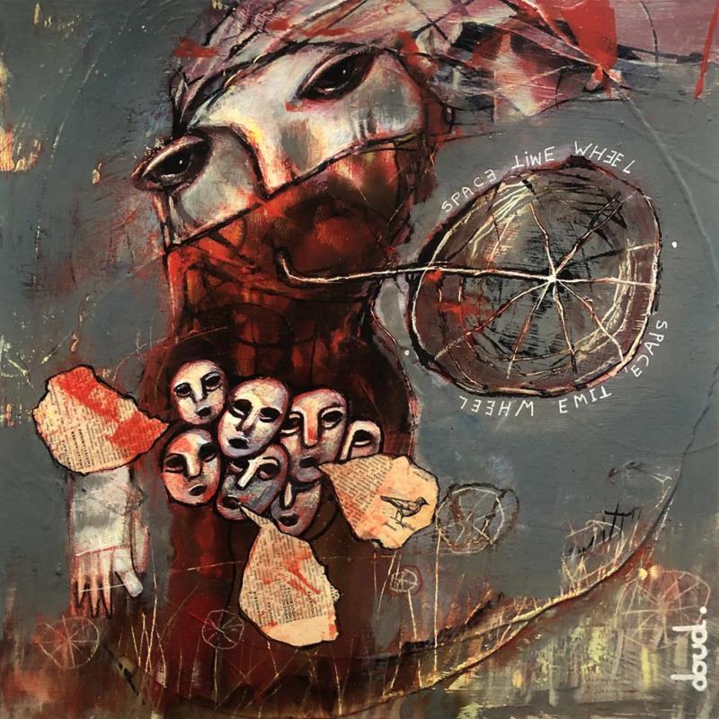 Painting Lady Gogo by Doudoudidon | Painting Raw art Pop icons Life style Nude Metal Acrylic