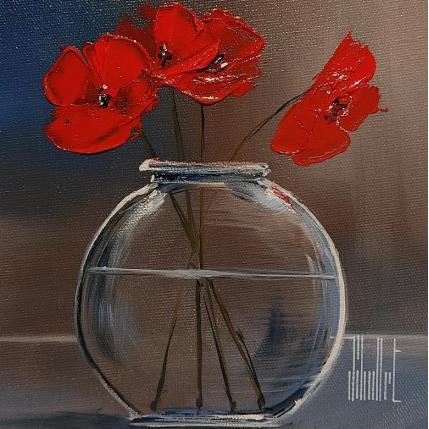 Painting Quelques fleurs by Guillet Jerome | Painting Figurative Oil Pop icons, Still-life