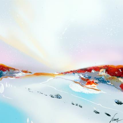 Pintura C2927 por Naen | Pintura Abstracto Acrílico, Ink Naturaleza