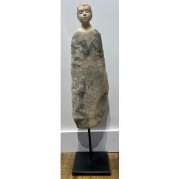 Sculpture Le silence des pierres #1 by Ferret Isabelle | Sculpture