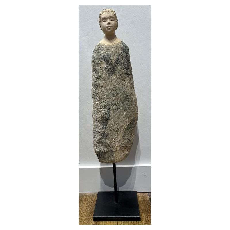 Sculpture Le silence des pierres #1 by Ferret Isabelle | Sculpture