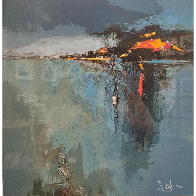 Painting Abstract 36.22 by Castan Daniel | Painting Figurative Landscapes Oil