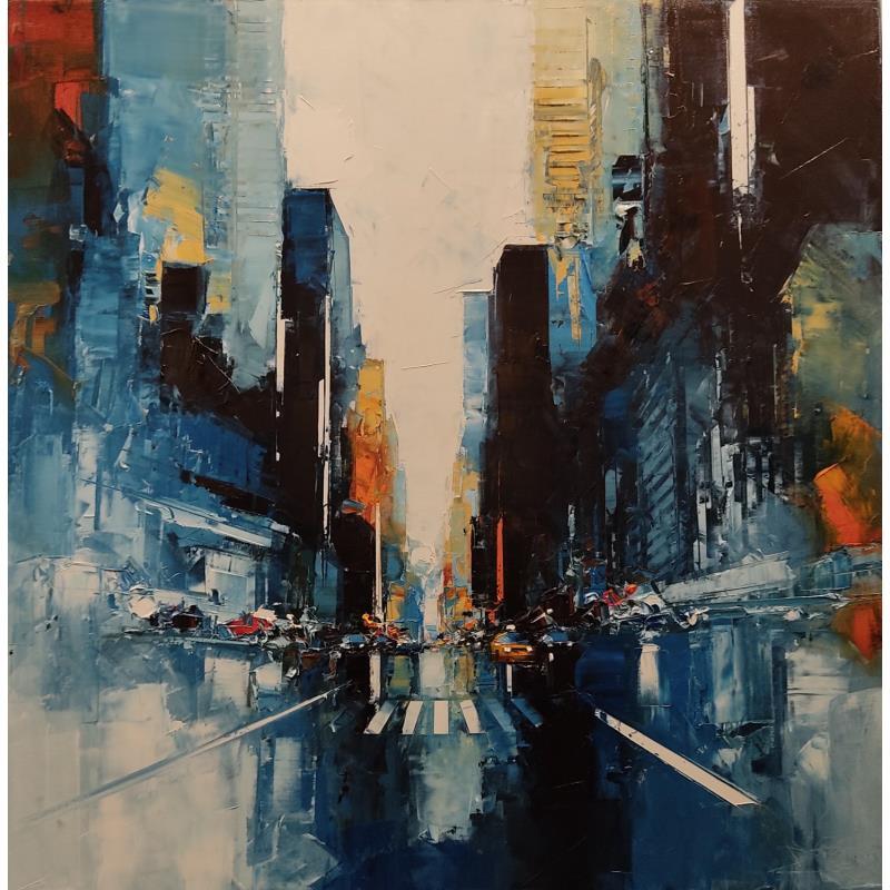 Gemälde Chealsy von Castan Daniel | Gemälde Figurativ Urban Öl