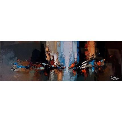 Peinture Traffic morning par Castan Daniel | Tableau Figuratif Huile, Plexiglas Paysages, Urbain