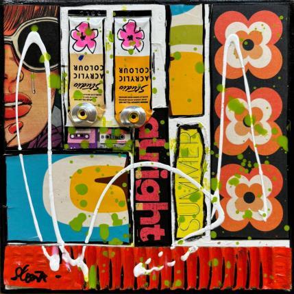 Painting the crying girl (alright) by Costa Sophie | Painting