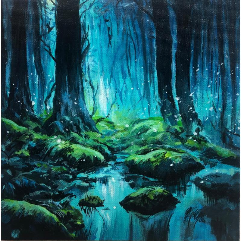 Painting It's a kind of magic by Nahon Bruno | Painting Figurative Acrylic