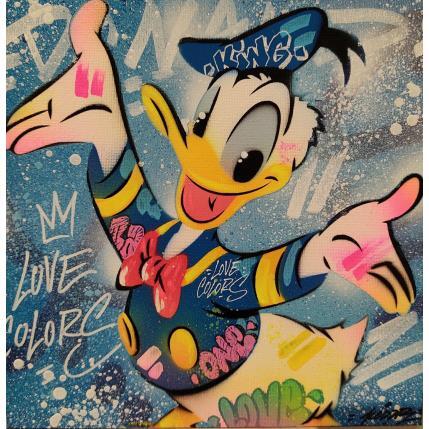 Peinture Donald Duck par Lemoine Mael | Tableau Pop-art Acrylique, Graffiti Icones Pop