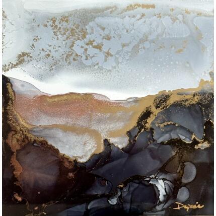 Peinture 2499 Poésie Minérale par Depaire Silvia | Tableau Abstrait Acrylique