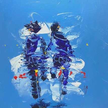 Peinture Passion par Raffin Christian | Tableau Figuratif Huile Scènes de vie