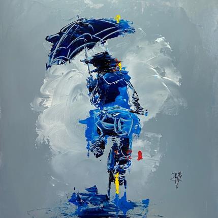 Gemälde Petite pluie von Raffin Christian | Gemälde Figurativ Öl Alltagsszenen