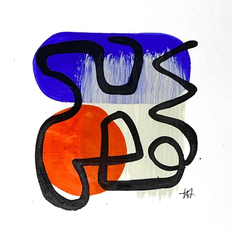 Painting Balance by Elliot Clara | Painting Abstract Acrylic Ink