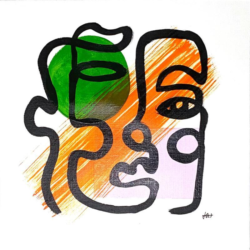 Gemälde Innocence lost von Elliot Clara | Gemälde Figurativ Porträt Acryl Tinte