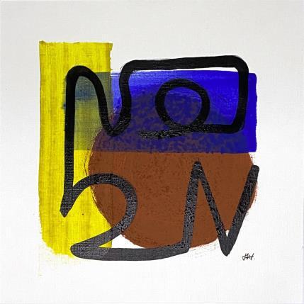 Painting Edge of the 70's by Elliot Clara | Painting Abstract Acrylic, Ink