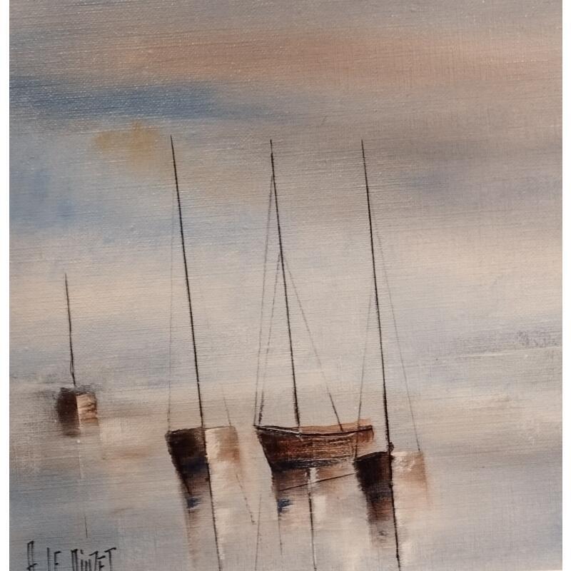 Peinture Compmr LH 510 par Le Diuzet Albert | Tableau Figuratif Huile