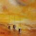 Painting Marine compo 226 Z 4 by Le Diuzet Albert | Painting Figurative Oil