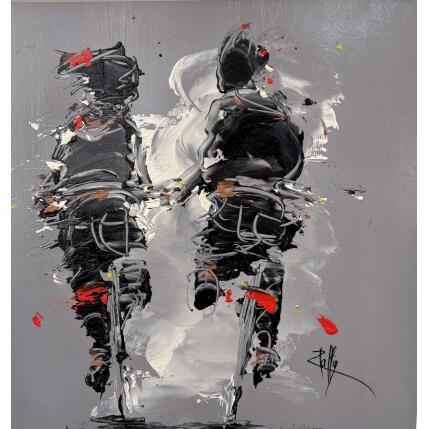 Pintura Toi et moi por Raffin Christian | Pintura Figurativo Aceite