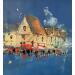 Painting Bourges by Raffin Christian | Painting Figurative Oil