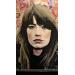 Peinture Françoise Hardy par G.C.Popartist | Tableau Pop-art Icones Pop Huile Collage