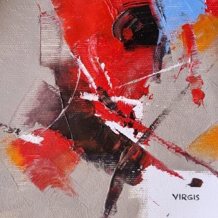 Painting Capricious by Virgis | Painting Abstract Oil Minimalist