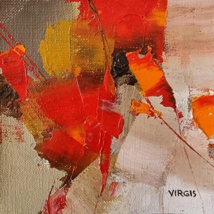 Painting Dawning by Virgis | Painting Abstract Oil Minimalist