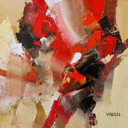 Painting Short fuss by Virgis | Painting Abstract Oil Minimalist, Pop icons