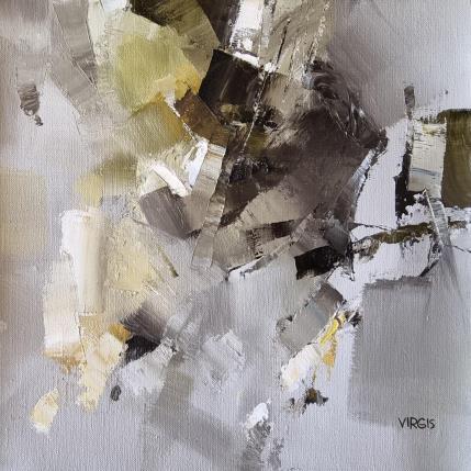 Painting Supper for the moon by Virgis | Painting Abstract Oil Minimalist