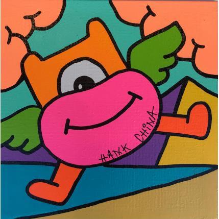 Painting LSD five by Hank China | Painting Pop-art Acrylic, Posca
