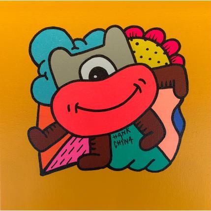 Painting Joke four by Hank China | Painting Pop-art Acrylic, Posca Pop icons