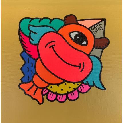 Painting Joke one by Hank China | Painting Pop-art Acrylic, Posca Pop icons