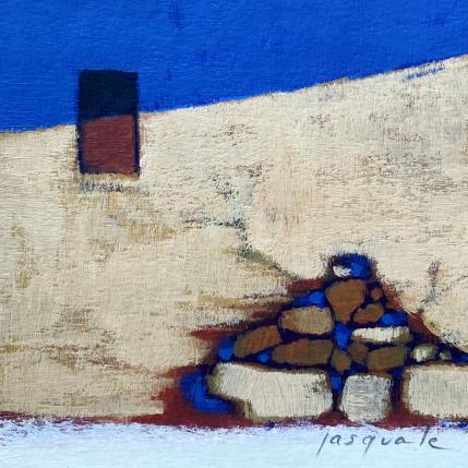 Painting mur by Pasquale | Painting Figurative Acrylic Architecture, Landscapes, Nature