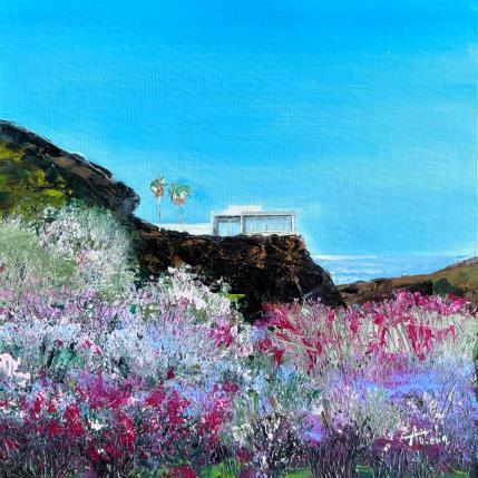 Pintura Grand large por Autelin Florence | Pintura Figurativo Acrílico Marine, Naturaleza, Paisajes