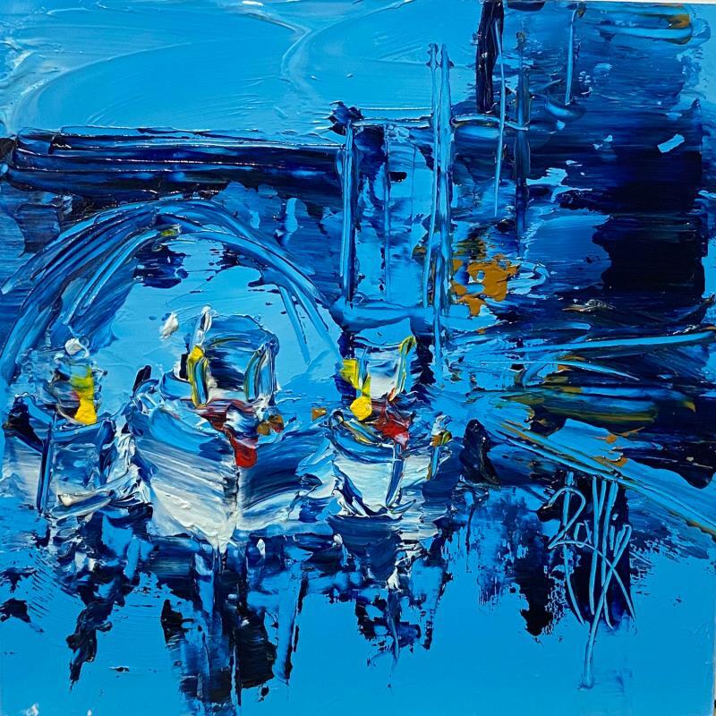 Peinture Petit port par Raffin Christian | Tableau Figuratif Marine Huile