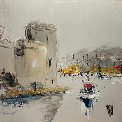 Painting Départ en mer by Raffin Christian | Painting Figurative Oil Marine