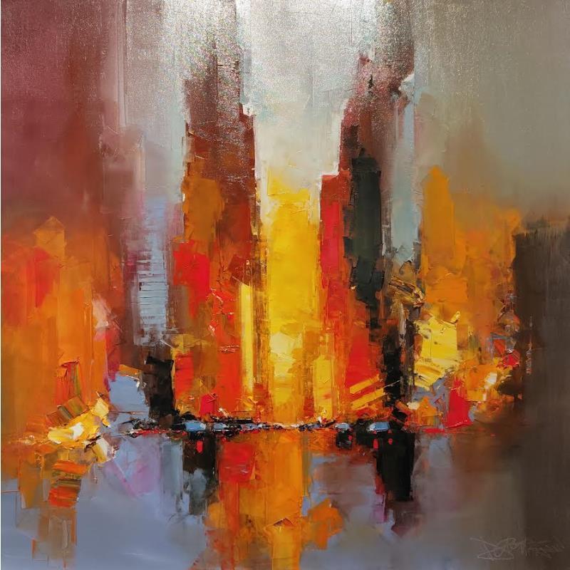 Peinture Fiery skies par Castan Daniel | Tableau Figuratif Huile