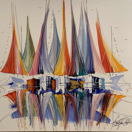 Painting Les fameux by Fonteyne David | Painting Figurative Acrylic