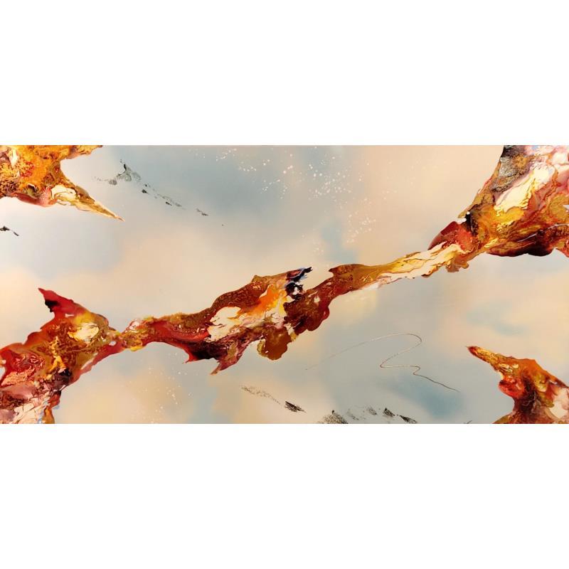 Pintura 429A por Naen | Pintura Abstracto Minimalista Acrílico Ink