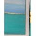 Peinture Blue bay par Dravet Brigitte | Tableau Abstrait Marine Acrylique