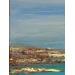 Peinture Blue bay par Dravet Brigitte | Tableau Abstrait Marine Acrylique
