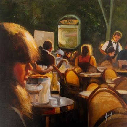 Painting Pleine saison by Jung François | Painting Figurative Oil Life style