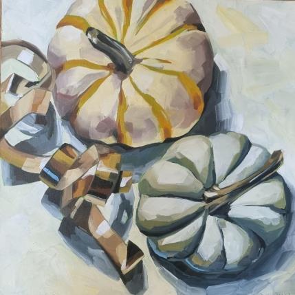 Peinture Teddis pumpkins par Ulrich Julia | Tableau Figuratif Bois, Huile