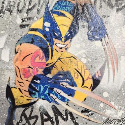 Painting Wolverine by Lemoine Mael | Painting Pop-art Acrylic, Graffiti Pop icons