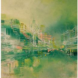 Painting Filtre vert by Levesque Emmanuelle | Painting  Oil Pop icons