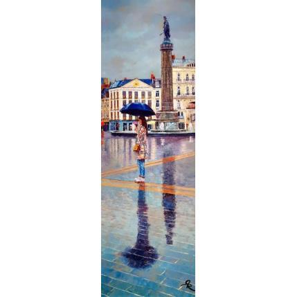 Painting Les Déesses by Rigaux Régis | Painting Figurative Oil Urban