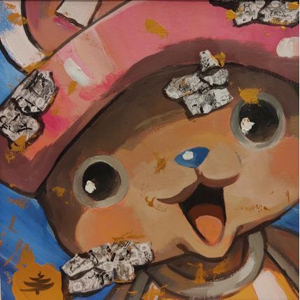 Peinture Chopper par Caizergues Noël  | Tableau Pop-art Acrylique, Collage Icones Pop