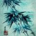Painting Bamboo by Yu Huan Huan | Painting Figurative Nature Ink
