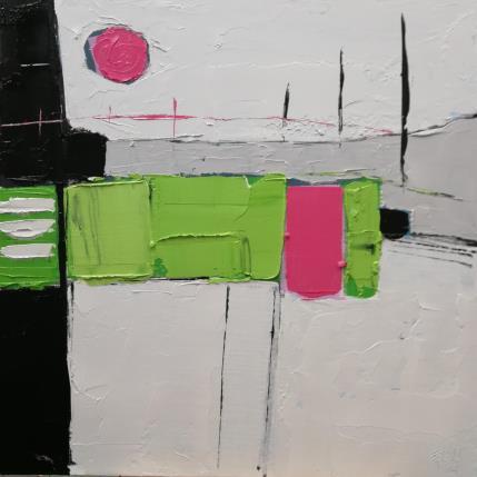 Peinture figure d'exception 1 par L'huillier Françis | Tableau Abstrait Huile Paysages