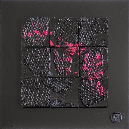 Peinture Sacramento par Bauquel Véronique | Tableau Abstrait Acrylique, Bois, Collage, Laque, Résine Minimaliste