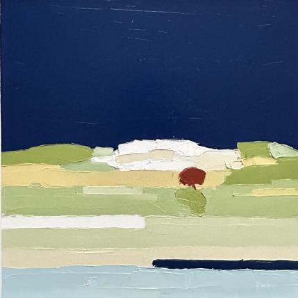 Peinture SYMPHONIE DE MINUIT 3 par Hirson Sandrine  | Tableau Abstrait Huile